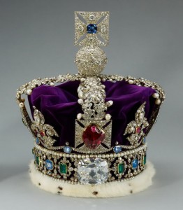 The Imperial State Crown; Queen Elizabeth the Queen Mother's Cro