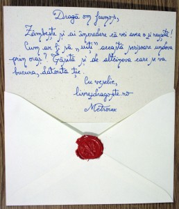 Scrisoare