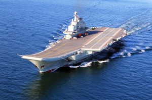 CHINA-LIAONING AIRCRAFT CARRIER-FLIGHT LANDING-J-15 (CN)