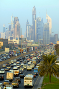 trafic Dubai