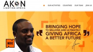 Akon ilumineaza Africa