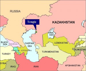 perimetru Tengiz Kazahstan