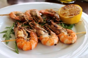 creveti fructe de mare