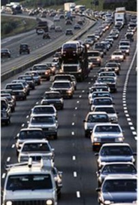 trafic blocat